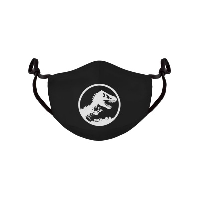 Jurassic Park Face Mask Logo