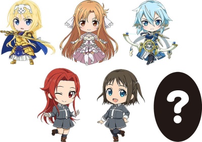 Sword Art Online Alicization Nendoroid Plus Keychain 6-Pack Vol. 2 6 cm