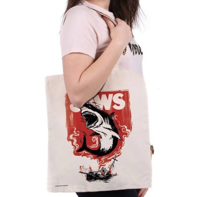 Jaws Tote Bag Fire