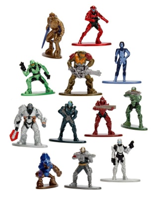 Halo Nano Metalfigs Diecast Mini Figures 4 cm Assortment