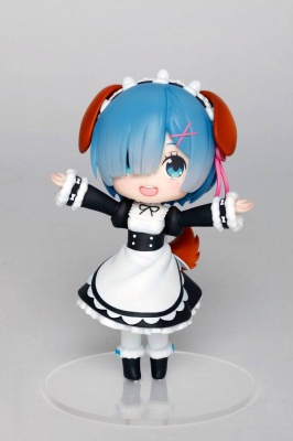 Re:Zero PVC Statue Rem Doll Crystal Dog Ears Version 14 cm