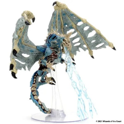 D&D Icons of the Realms: Boneyard - Premium Set: Blue Dracolich