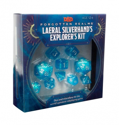 Dungeons & Dragons Forgotten Realms: Laeral Silverhand's Explorer's Kit - Dice & Miscellany