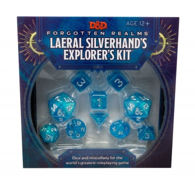Dungeons & Dragons Forgotten Realms: Laeral Silverhand's Explorer's Kit - Dice & Miscellany